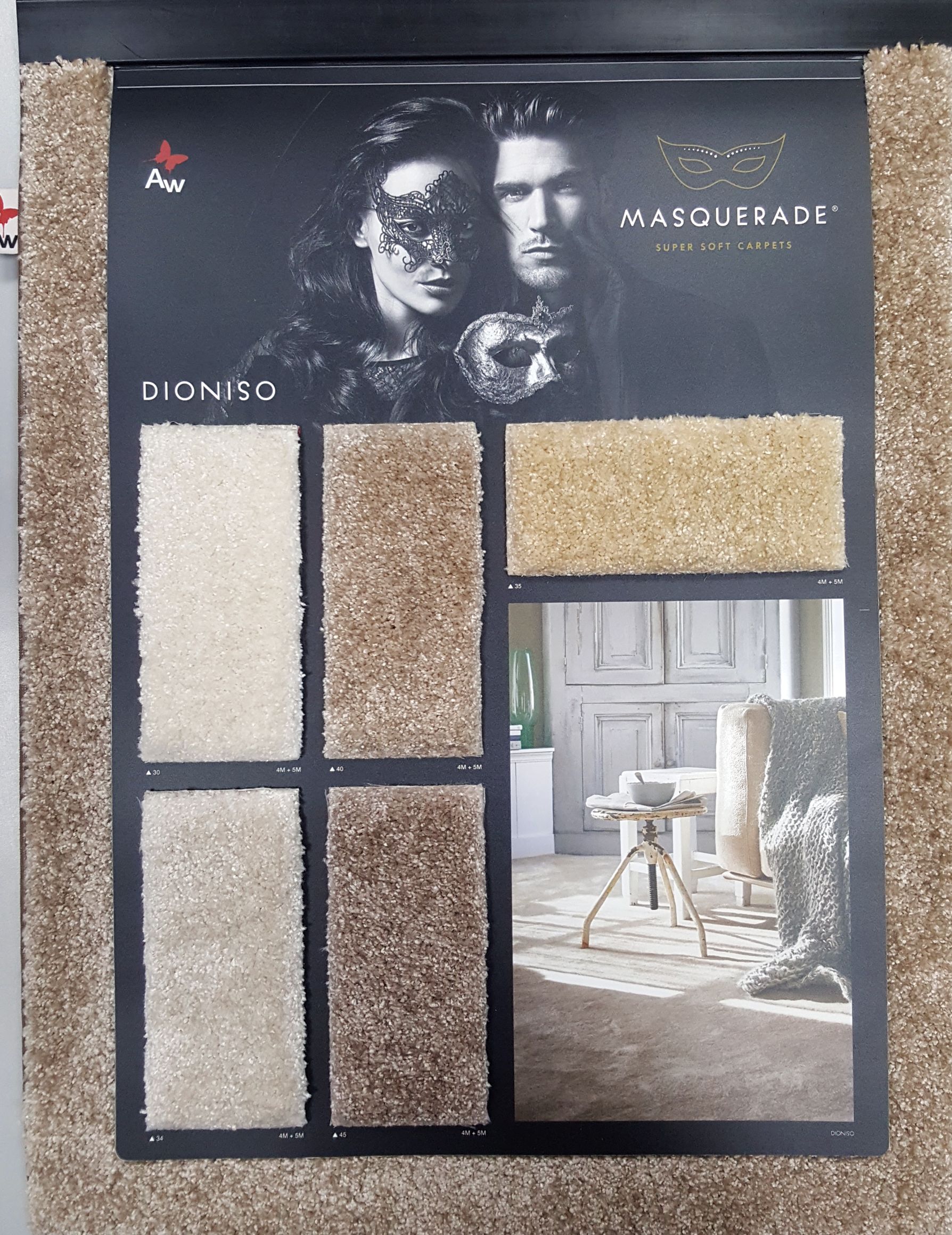 Ковролин Dioniso Masquerade AW