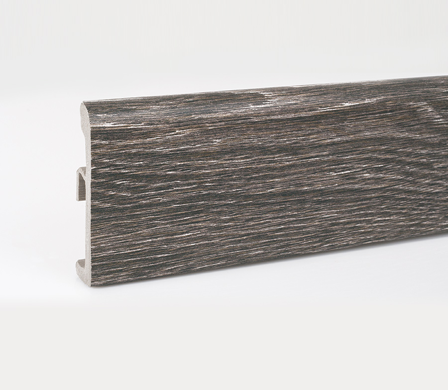 Плинтус пластиковый Ultima 80 French Oak