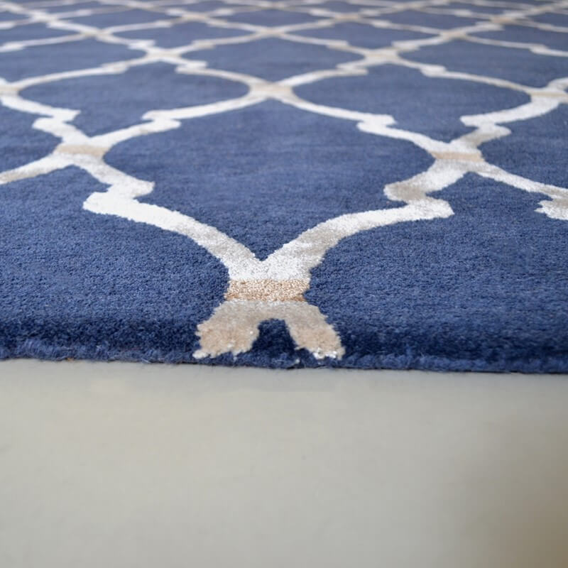 КОВЕР SANDERSON EMPIRE TRELLIS INDIGO 45508