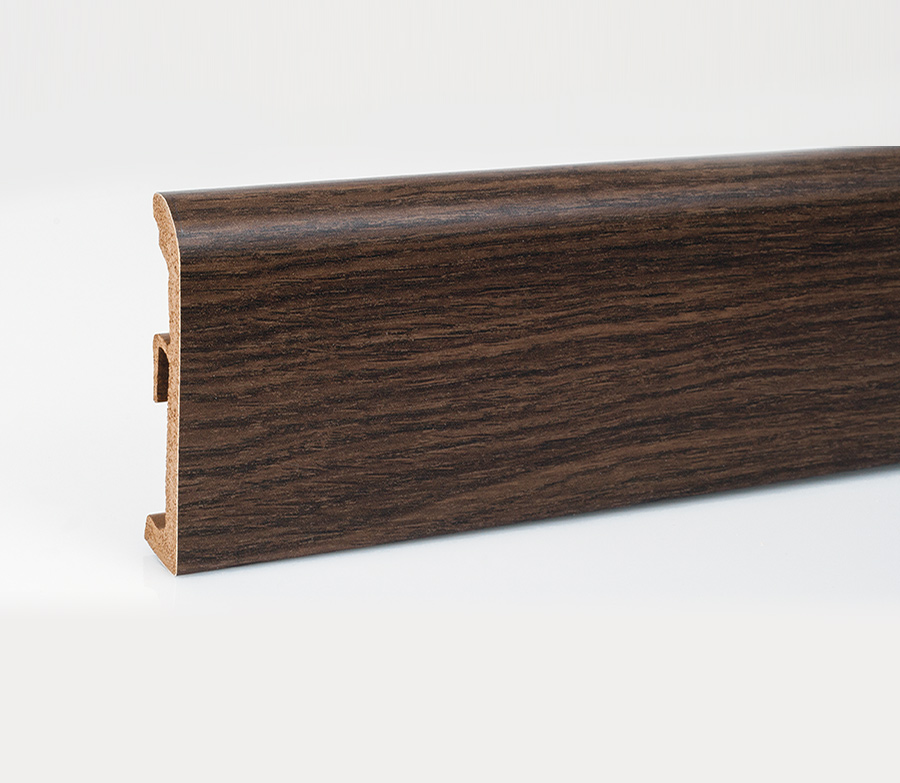 Плинтус пластиковый Ultima 80 Sherwood Mocha Oak